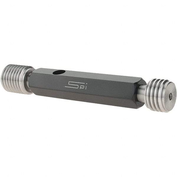 SPI - M20x2.5, Class 6H, Double End Plug Thread Go/No Go Gage - Handle Included - USA Tool & Supply