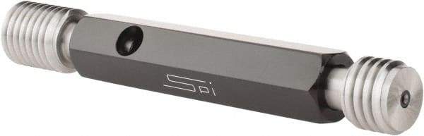 SPI - M18x2.5, Class 6H, Double End Plug Thread Go/No Go Gage - Handle Included - USA Tool & Supply