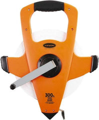 Keson - 300' x 3/8" Tape Measure - 1/8" Graduation - USA Tool & Supply