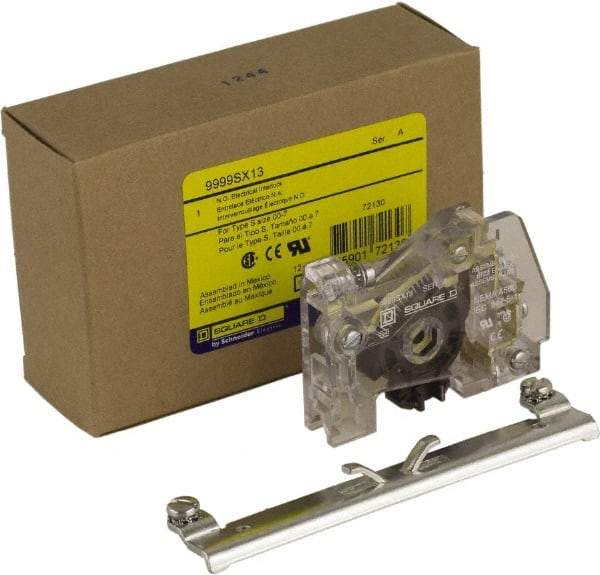 Square D - Contactor Auxiliary Contact Kit - For Use with SA-SJ Contactor, Includes Auxiliary Contact Kit - USA Tool & Supply