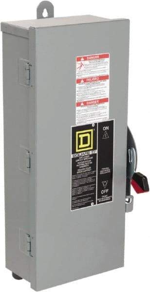 Square D - Circuit Breaker Enclosure - Use with 15-100A FAL/FHL/FCL Circuit Breaker - USA Tool & Supply