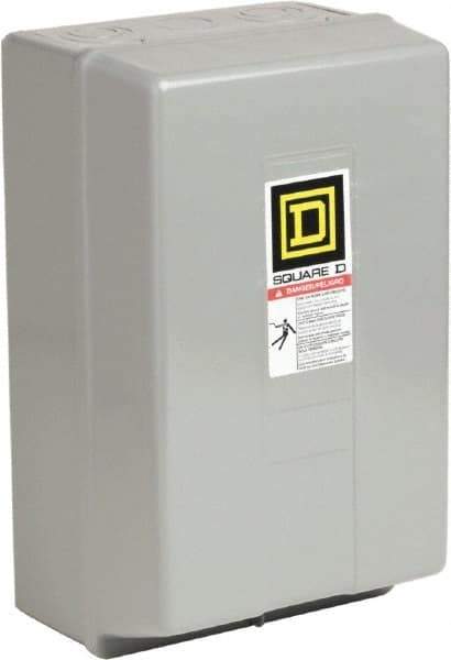 Square D - Contactor Enclosure - For Use with 2-12P Class 8903 LO/LXO Contactor - USA Tool & Supply