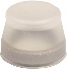 Schneider Electric - Pushbutton Switch Boot - Clear, Round Button, Nonilluminated - USA Tool & Supply