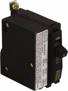 Square D - 30 Amp, 240 VAC, 1 Pole, Bolt On Miniature Circuit Breaker - 14-8 AWG - USA Tool & Supply
