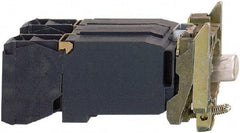 Schneider Electric - 110-120 V Incandescent Indicating Light - Screw Clamp Connector, Vibration Resistant - USA Tool & Supply