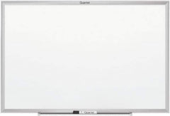 Quartet - 48" High x 96" Wide Magnetic Dry Erase Board - Steel, Includes Z-Bracket - USA Tool & Supply