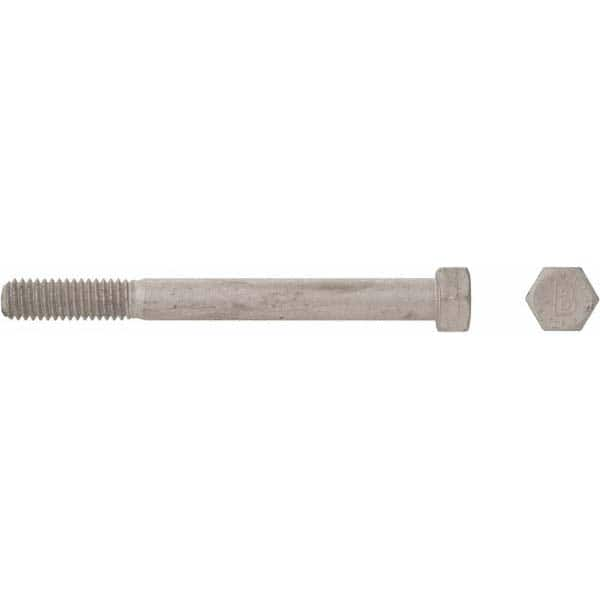 Bowmalloy - 7/16-14, 3" Long Hex Head Cap Screw - USA Tool & Supply