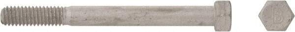 Bowmalloy - 1/2-13, 3" Long Hex Head Cap Screw - Partially Threaded, Grade 9 Alloy Steel, Bowma-Guard Finish, 7/16" Hex - USA Tool & Supply