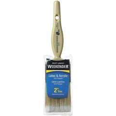 Bestt-Liebco - 2" Flat Synthetic Trim Brush - Wood Kaiser Handle - USA Tool & Supply