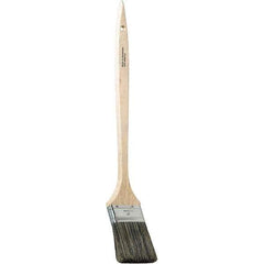 Bestt-Liebco - 16" Angled Hog Bent Radiator Brush - Wood Bent Radiator Handle - USA Tool & Supply