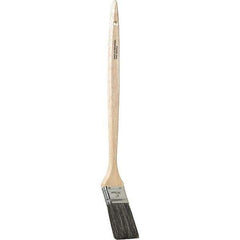 Bestt-Liebco - 16" Angled Hog Bent Radiator Brush - Wood Bent Radiator Handle - USA Tool & Supply