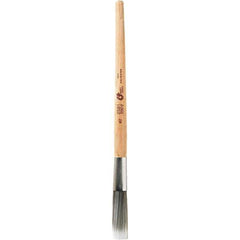 Bestt-Liebco - 1/2" Angled Nylon/Polyester Sash Brush - Wood Sash Handle - USA Tool & Supply