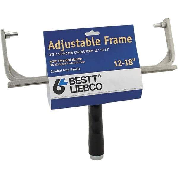 Bestt-Liebco - 12, 18" Wide x 10" Long Adjustable Frame - Plastic Frame - USA Tool & Supply