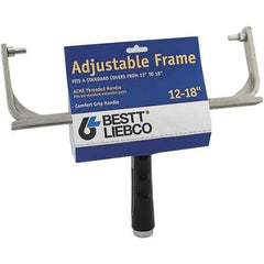 Bestt-Liebco - 12, 18" Wide x 10" Long Adjustable Frame - Plastic Frame - USA Tool & Supply