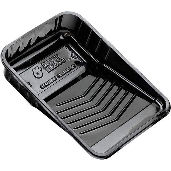 Bestt-Liebco - 9" Roller Compatible Paint Tray Liner - 2 Qt Capacity, 9" Wide, Plastic - USA Tool & Supply