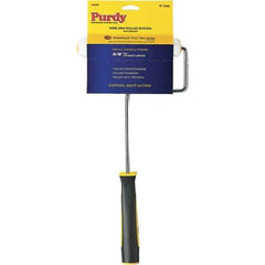 Purdy - 3/8" Nap, Mini Roller Kit - 6-1/2" Wide, Includes Paint Tray, Roller Cover & Frame - USA Tool & Supply
