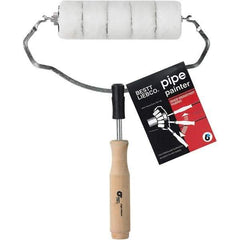 Bestt-Liebco - 7" Long, Corner Pipe Painter - Includes Roller Cover & Frame - USA Tool & Supply