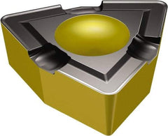 Sandvik Coromant - WCMX080412 GM H13A Grade Carbide Indexable Insert Drill - Uncoated, Trigon, 1/2" Inscr Circle, 0.1874" Thick, 0.0472" Cnr Rad, 7° Relief Angle - USA Tool & Supply