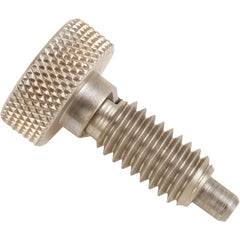 10-32 SS KNURLED KNB PLGR NON LOCK - USA Tool & Supply