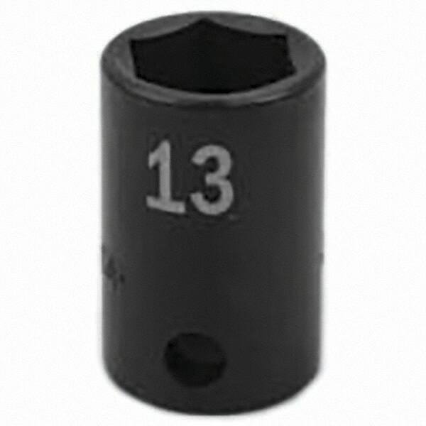 SK - Impact Socket - 3/8"DR 13MM IMPACT SOCKET - USA Tool & Supply