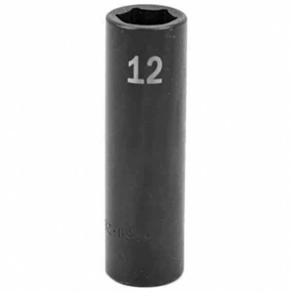 SK - Impact Socket - 3/8"DR 13MM DEEP IMPACT SOCKET - USA Tool & Supply