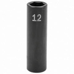 SK - Impact Socket - 3/8"DR 13MM DEEP IMPACT SOCKET - USA Tool & Supply