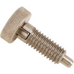 1/2-13 SS KNURLED KNB PLGR LOCK - USA Tool & Supply