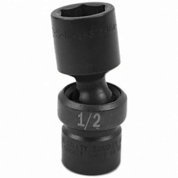 SK - Impact Socket - 1/4"DR 1/2" SWIVEL IMPACT SOCKET - USA Tool & Supply