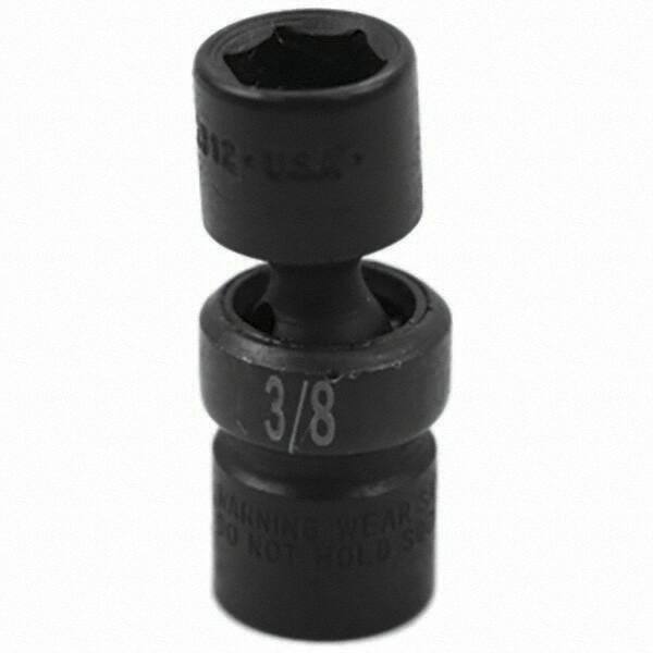 SK - Impact Socket - 1/4"DR 3/8" SWIVEL IMPACT SOCKET - USA Tool & Supply