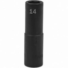 SK - Impact Socket - 1/2"DR 14MM DEEP IMPACT SOCKET - USA Tool & Supply
