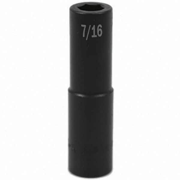 SK - Impact Socket - 1/2"DR 7/16" DEEP IMPACT SOCKET - USA Tool & Supply