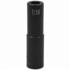SK - Impact Socket - 1/2"DR 7/16" DEEP IMPACT SOCKET - USA Tool & Supply