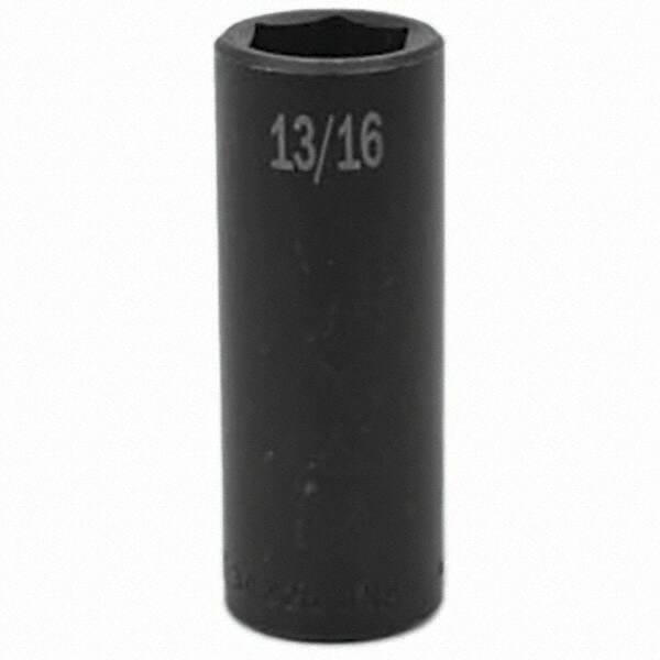 SK - Impact Socket - 1/2"DR 13/16" DEEP IMPACT SOCKET - USA Tool & Supply