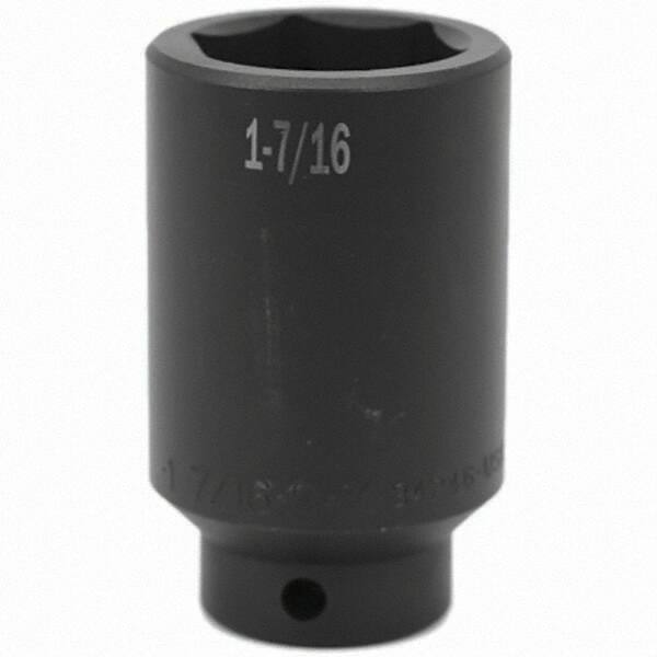 SK - Impact Socket - 1/2"DR 1-7/16" DEEP IMPACT SOCKET - USA Tool & Supply