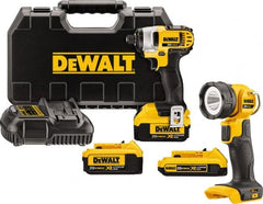 DeWALT - 20 Volt Cordless Tool Combination Kit - USA Tool & Supply