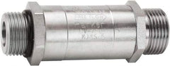 Parker - 65 GPM 1-1/16-12 Inlet Steel Hydraulic Control Valve - 3,000 psi, 1.38" Wide x 2-3/4" Long - USA Tool & Supply