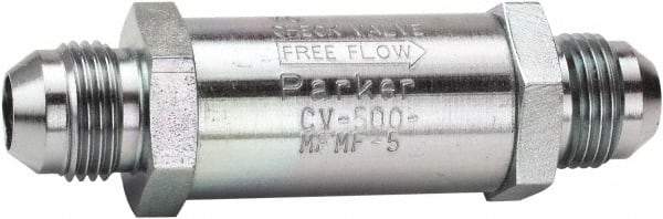 Parker - 13 GPM 9/16-18 Inlet Steel Hydraulic Control Valve - 3,000 psi, 0.81" Wide x 1-3/4" Long - USA Tool & Supply