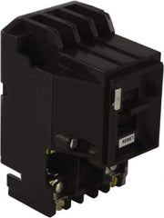 Square D - 3 Poles, M-1 NEMA, Open Toggle Manual Motor Starter - 10 hp at 380 to 575 VAC & 7-1/2 hp at 200 to 230 VAC, CSA & UL Listed - USA Tool & Supply