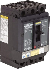 Square D - 50 Amp, 600 V, 3 Pole, Panel Mount Circuit Breaker - Electronic Trip, Multiple Breaking Capacity Ratings - USA Tool & Supply