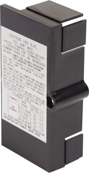 Square D - Circuit Breaker Jumper Bar Cover - Use with 6P Jumper Bar Base - USA Tool & Supply
