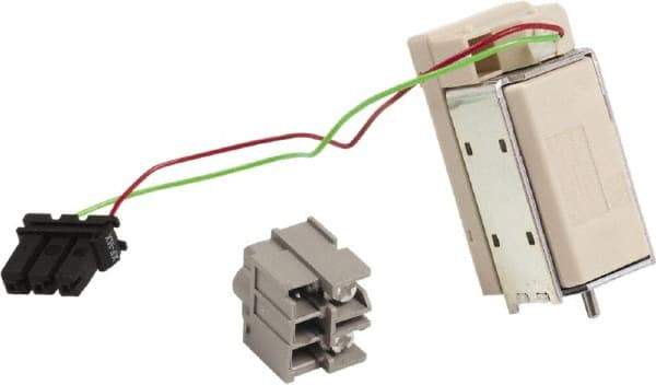 Square D - Circuit Breaker Shunt Trip - 200-250 VAC/VDC Control Voltage, Use with M-Frame Circuit Breaker, P-Frame Circuit Breaker, R-Frame Circuit Breaker - USA Tool & Supply