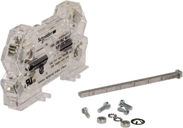 Schneider Electric - Cam and Disconnect Switch Auxiliary Contact - For Use with 32 to 1250 Amp Switch Disconnector Fuses - USA Tool & Supply