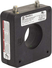 Square D - 200 Amp AC Input, 5 Amp AC Output, Panel Meter Donut Current Transformer - Screw Terminal - USA Tool & Supply