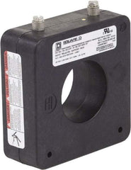 Square D - 100 Amp AC Input, 5 Amp AC Output, Panel Meter Donut Current Transformer - Screw Terminal - USA Tool & Supply