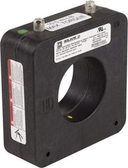 Square D - 600 Amp AC Input, 5 Amp AC Output, Panel Meter Donut Current Transformer - Screw Terminal - USA Tool & Supply