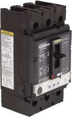 Square D - 250 Amp, 600 VAC, 3 Pole, Panel Mount Molded Case Circuit Breaker - Electronic Trip, Multiple Breaking Capacity Ratings, 3/0 AWG - USA Tool & Supply