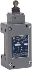 Square D - SPDT, NC/NO, 600 Volt Screw Terminal, Roller Plunger Actuator, General Purpose Limit Switch - 1, 2, 4, 6, 12, 13, 6P NEMA Rating, IP67 IPR Rating - USA Tool & Supply
