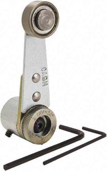 Square D - 7.6 Inch Long, Limit Switch Adjustable Roller Lever - Steel Roller, For Use with 9007A, 9007AW, 9007B, 9007C, 9007N, 9007T10, 9007T5 - USA Tool & Supply