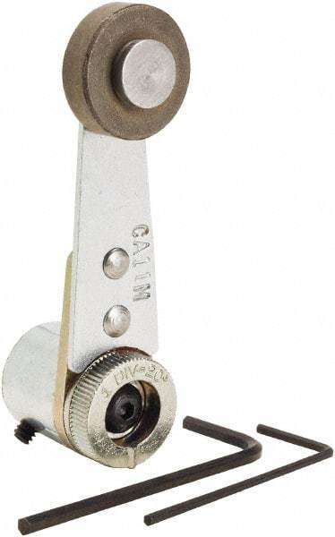 Square D - 7.6 Inch Long, Limit Switch Adjustable Roller Lever - Steel Roller, For Use with 9007A, 9007AW, 9007B, 9007C, 9007N, 9007T10, 9007T5 - USA Tool & Supply