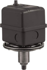 Square D - 1 NEMA Rated, DPST, 3 inHg to 8 inHg, Vacuum Switch Pressure and Level Switch - Adjustable Pressure, 480 VAC, Screw Terminal - USA Tool & Supply